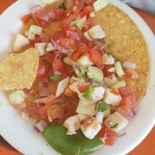 Ceviche de pescado
