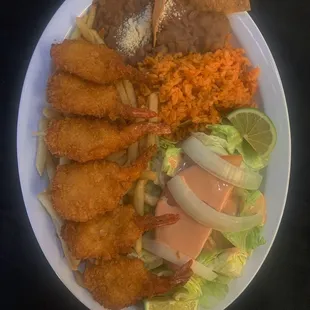 Camarones Empanizados