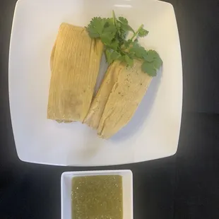 Tamales de pollo