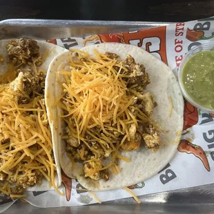 Breakfast Tacos*