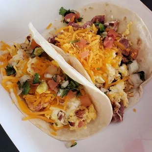 Breakfast tacos
