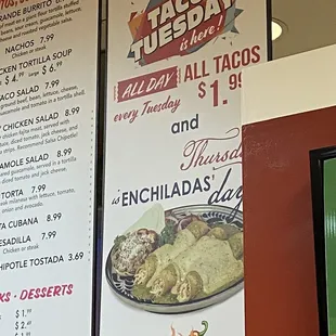 Taco Tuesday special