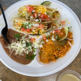 2. Signature Taco Platter Combo
