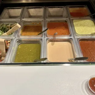 Salsa bar