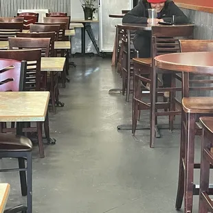 Felt bad for waking staff up.