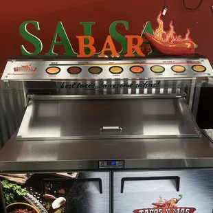 Salsa bar