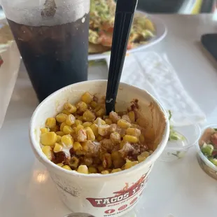 Elote cup