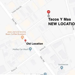 Tacos Y Mas NEW LOCATION