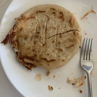 Pupusas ruevelta- great size and flavorful lots of filling