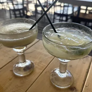 Frozen House &amp; Top Shelf Margaritas