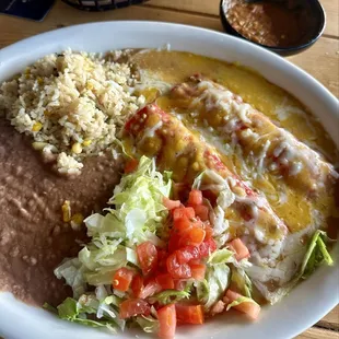 Cheese Enchilada Dinner