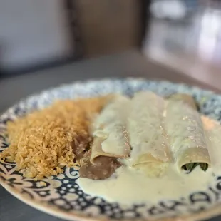 Vegetarian enchiladas