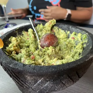 Fresh made guacamole