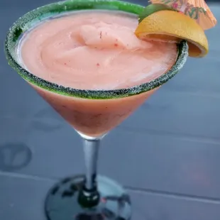 Frozen Strawberry Pineapple Margarita