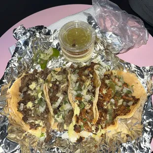 Al pastor and barbacoa