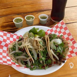 The tacos where amazing!