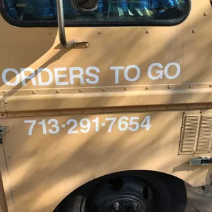 Order to go