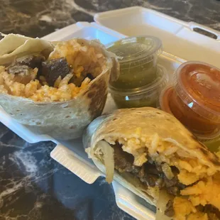 Carne Asada burrito