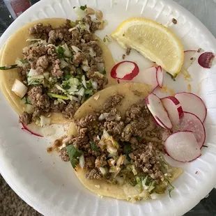Asada tacos
