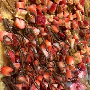 Prepared churro cheesecake