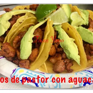 Pastor con aguacate