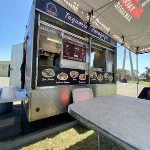 Front of the trailer