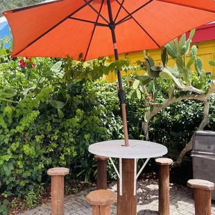 Outdoor seating