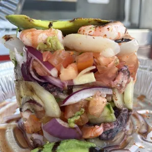 Seafood Tower! Fresh seafood