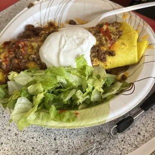Chili And Beans burrito