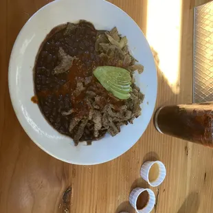 Seasonal Bowl with steak (no rice, no cheese... I know I'm a monster)