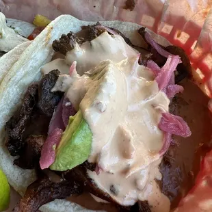 Special Herbivore Taco (Oyster Mushroom)