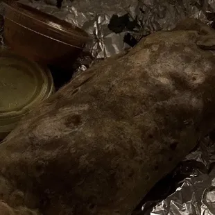 Carne asada burrito