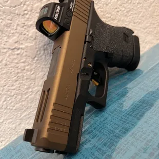 Upgraded trigger and trigger pull accessories.