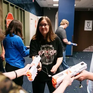 Laughter &amp; strategy collide as players reload and regroup. Join us for a game where fun never ends at Tactical Urban Combat!