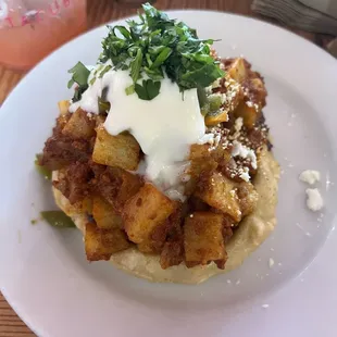 Sope De Chorizo Con Papas