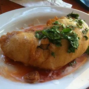 Enchiladas Chile Rellenos