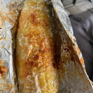 Corn that I grabbed to go