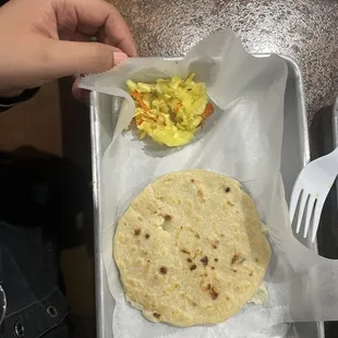Pupusa de Loroco