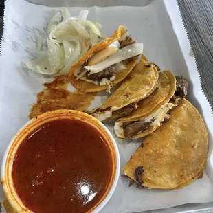 Birria tacos