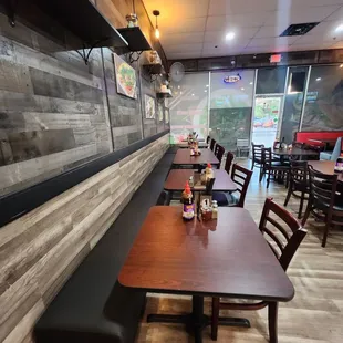 Refreshed dining area!