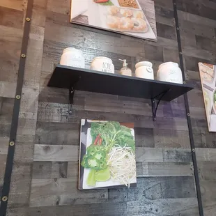 More wall decor at Tada's Kitchen