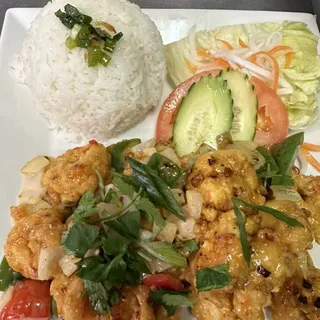 C6. Bang Bang Shrimp Bowl
