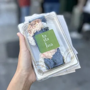 Salmon &amp; Snow Crab Onigiri