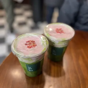 Strawberry Matcha