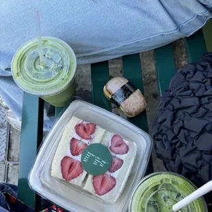 Sweet Strawberry Sando