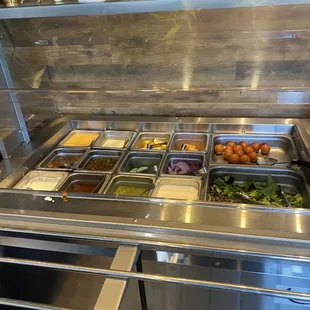 salads, interior