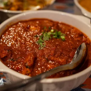 Chicken Vindaloo. Truly spicy