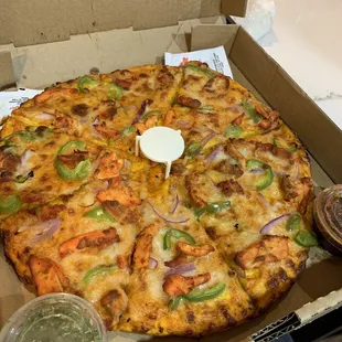 Tikka Masala Pizza