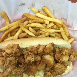 Shrimp Po Boys