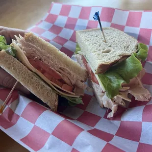 Turkey sandwich